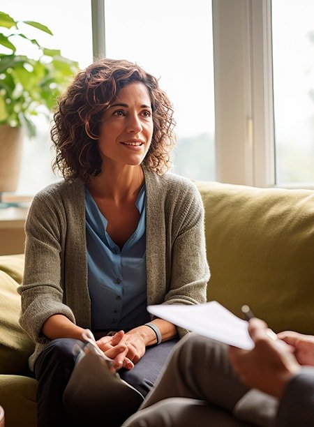 Persona Valorando Positivamente La Terapia Individual Tfe O Efit