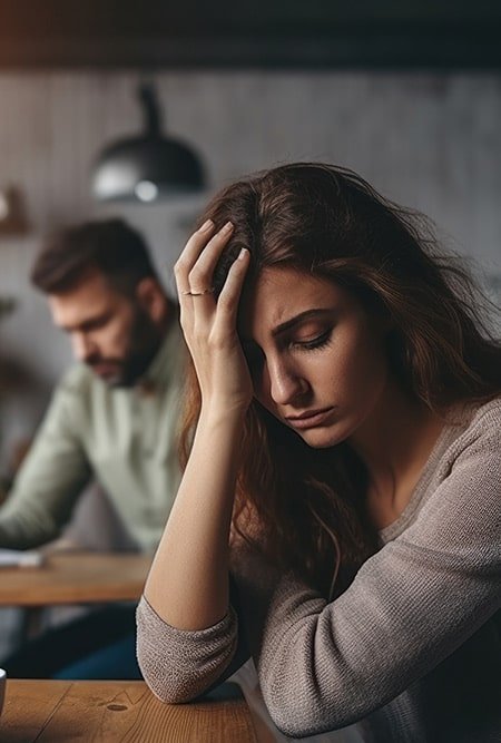 Pareja En Conflicto. Necesita Terapia De Pareja Tfe Para Mejorar Su Relación