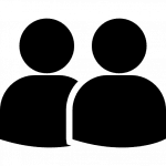 Silueta De Usuarios De Pareja